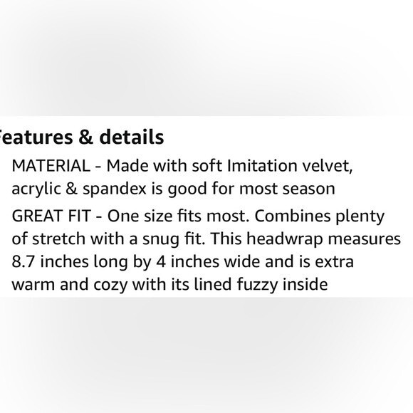 PINK Leopard Print Knit Winter Headband with Fleece Lining NWT - Picture 2 of 5